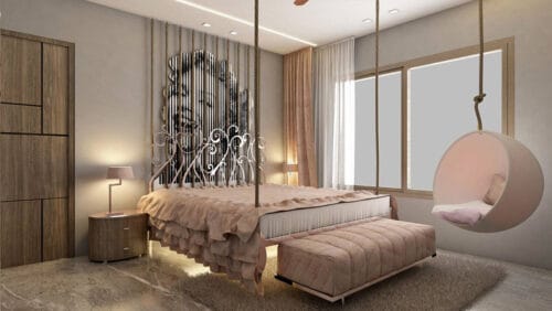 bed room interior designing