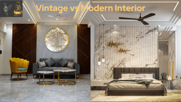 Vintage and Modern Interior Design