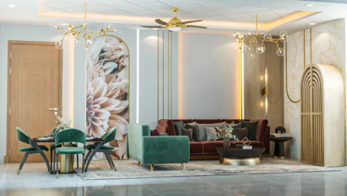Living room interior design