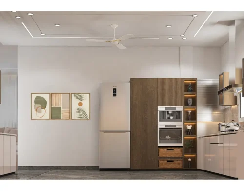 closed Kitchen Design